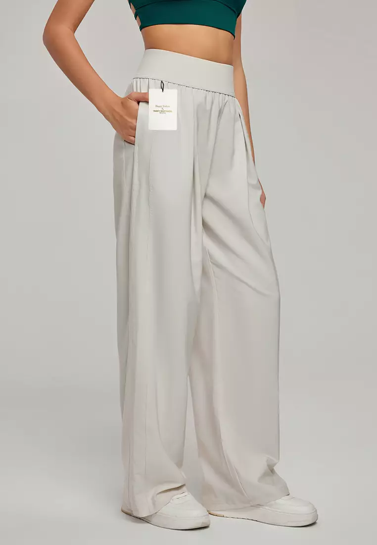 High Waist Yoga Wide-leg Trousers DSG115016