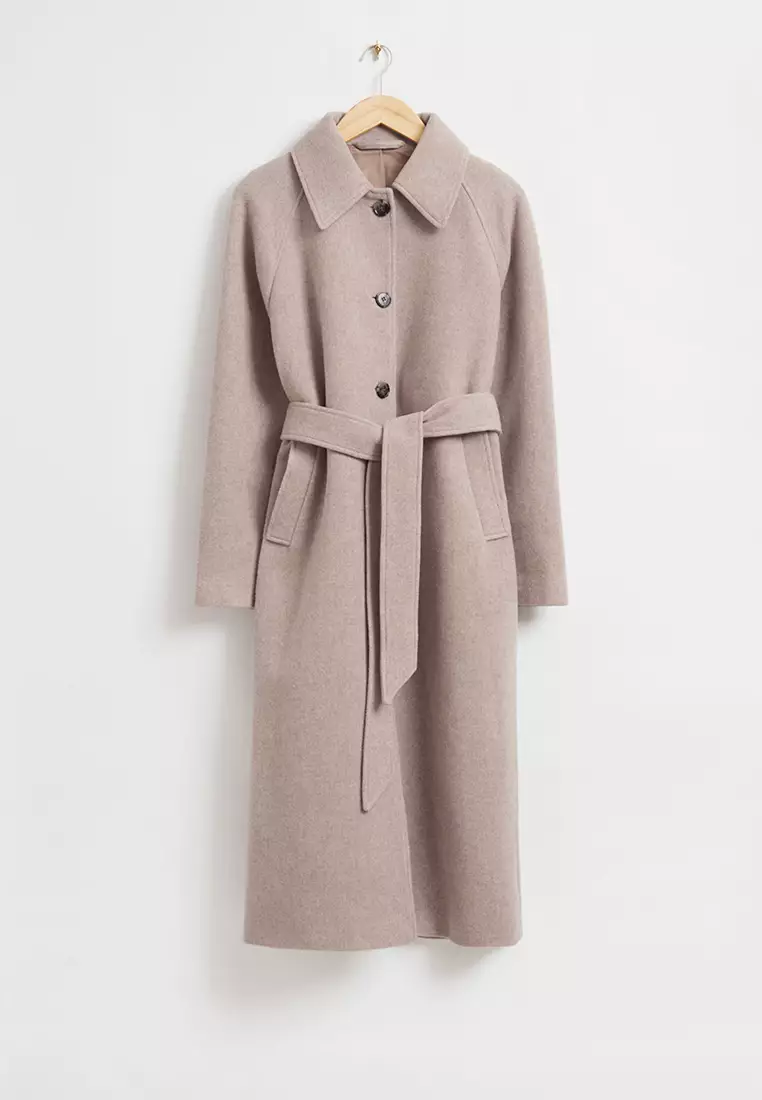 Buy Other Stories Relaxed Wool Blend Coat 2024 Online ZALORA