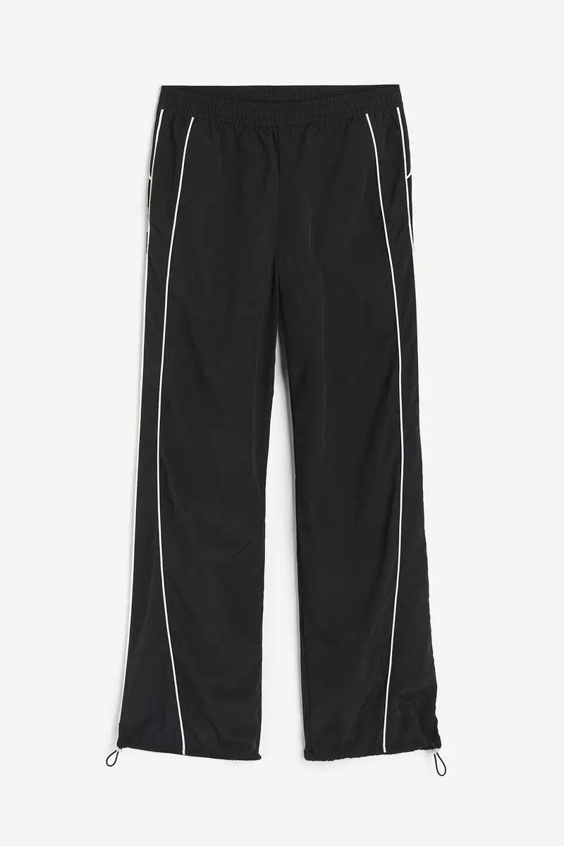 【黒S】Piping Track Pant Buy H&M Piping-detail track pants 2026 Online | ZALORA