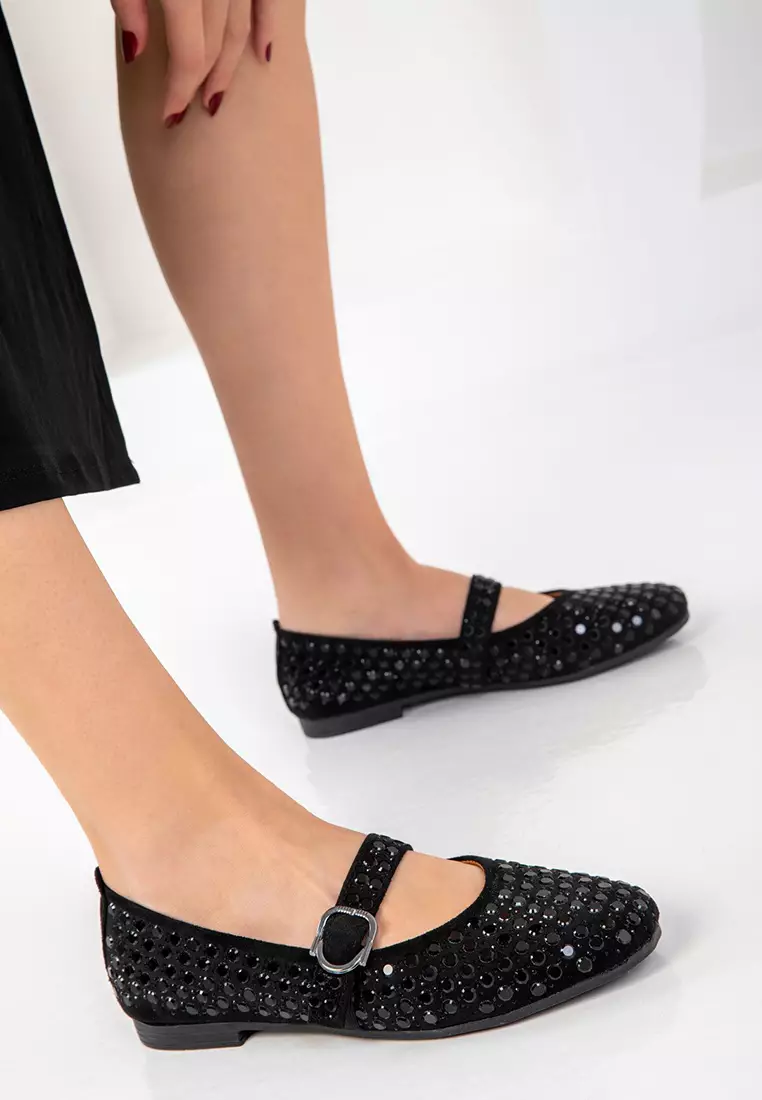 Discount on Soho  shoes - SKU: Shiny Mary Jane Flats
