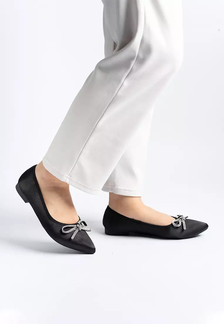 Adelle Mesh Ballerina Flats