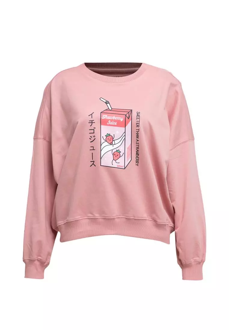 Sweater Wanita Sekala Pink