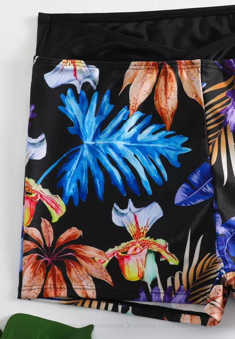 (2pcs)Sexy Printed Bikini Swimsuit