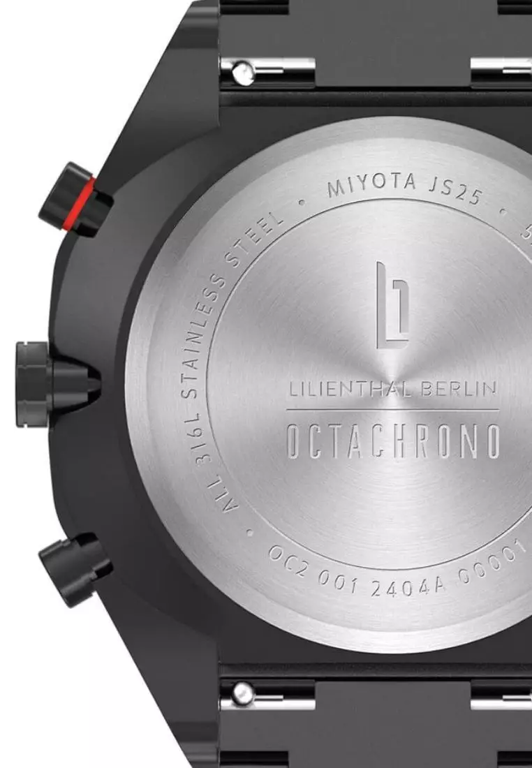 Octachrono Black Sand - Metal Strap