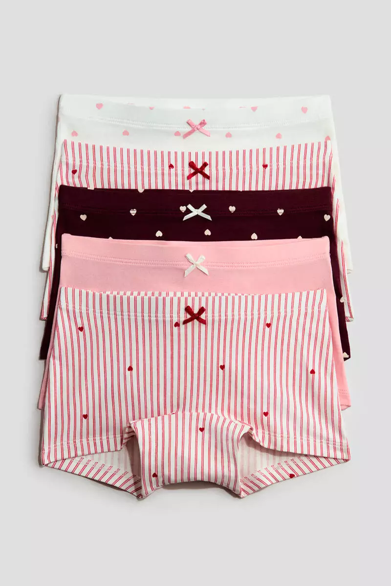 5-pack cotton boxer briefs