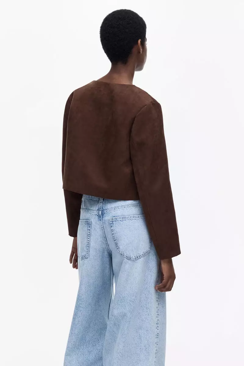Scalloped-edge jacket