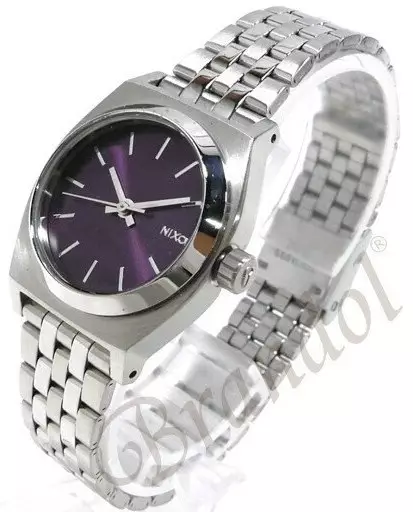 NIXON SMALL TIME TELLER PLUM