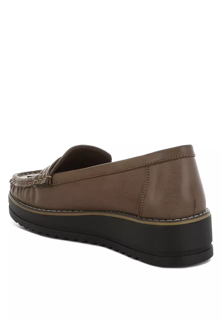 Sepatu Nubuck Berpohon dalam warna Taupe