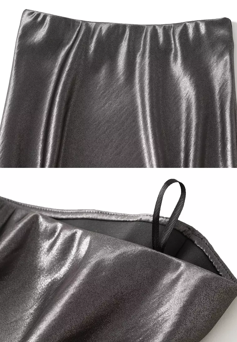 Elegant Satin Mermaid Skirt AF-A9962