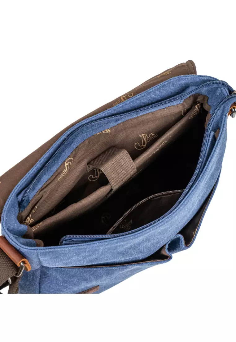 Crossbody Sling Messenger Canvas Bag BAD 40810