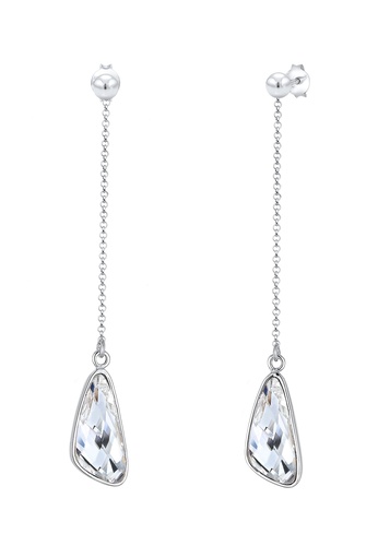 ELLI GERMANY silver Earrings Dangle Drop Crystals 0967DACDAF85EFGS_1
