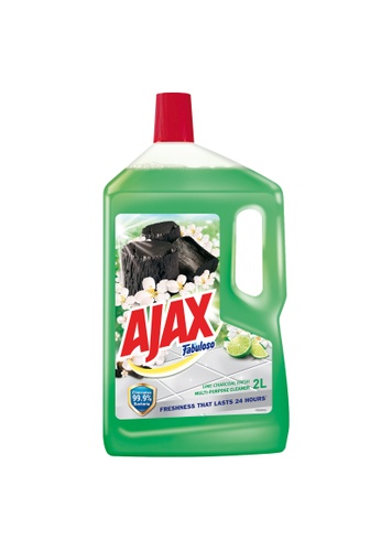 Buy Ajax Ajax Fabuloso Lime Charcoal Multi Purpose Floor Cleaner 2l Online On Zalora Singapore