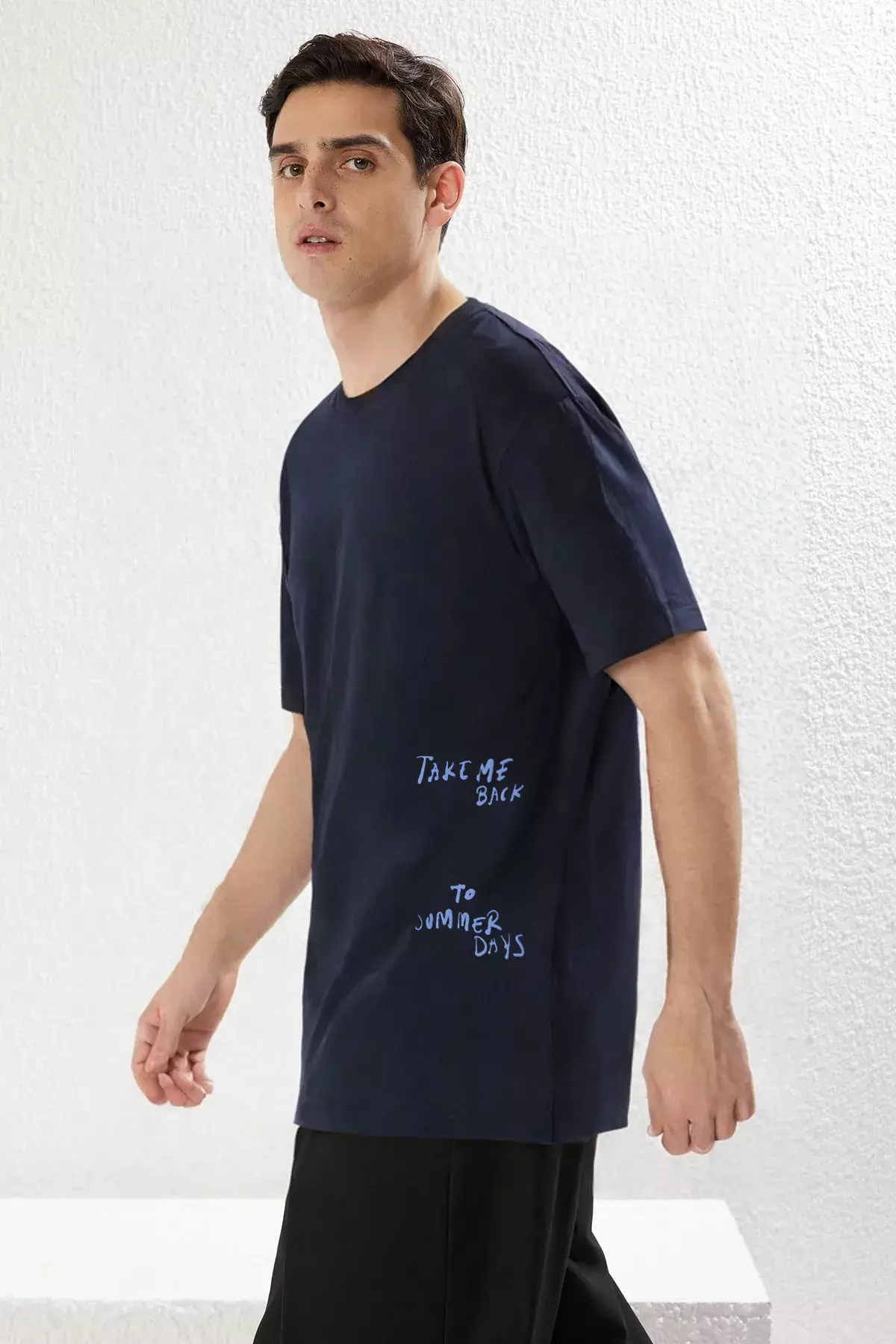 Text Printed T-Shirt