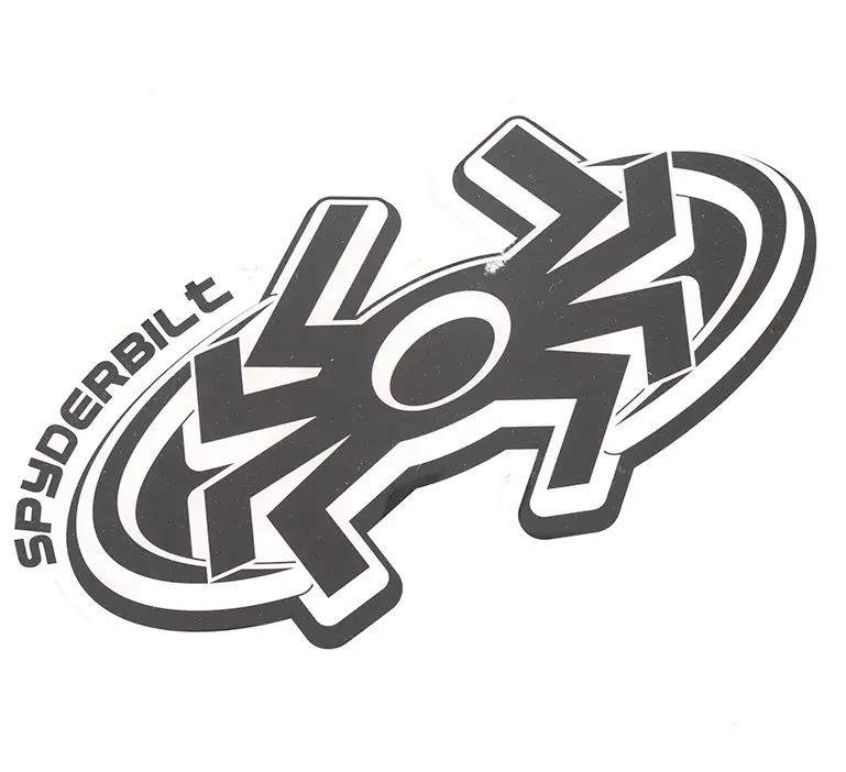 Spyderbilt Sticker Pria Sticker Logo Tulisan Uk. 11.3 X 17 Cm Planet Surf