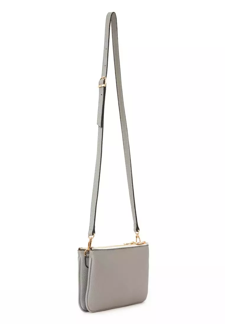 Buy PARIGI Parigi Cross body bag Grey Online ZALORA Malaysia