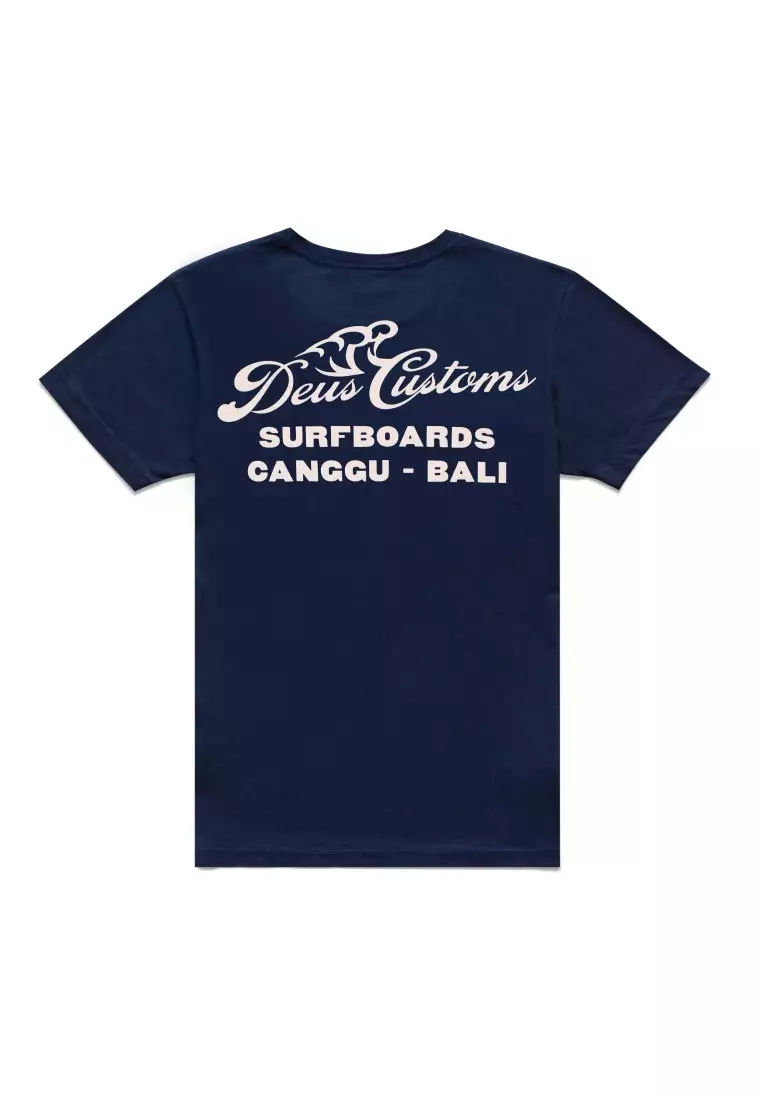 DeusExMachina Tシャツ DEUS SURFBOARD CANGGU TEE バリ島発 Mens T-Shirt|Deus Ex Machina|Canggu Surf Address Tee – Deus