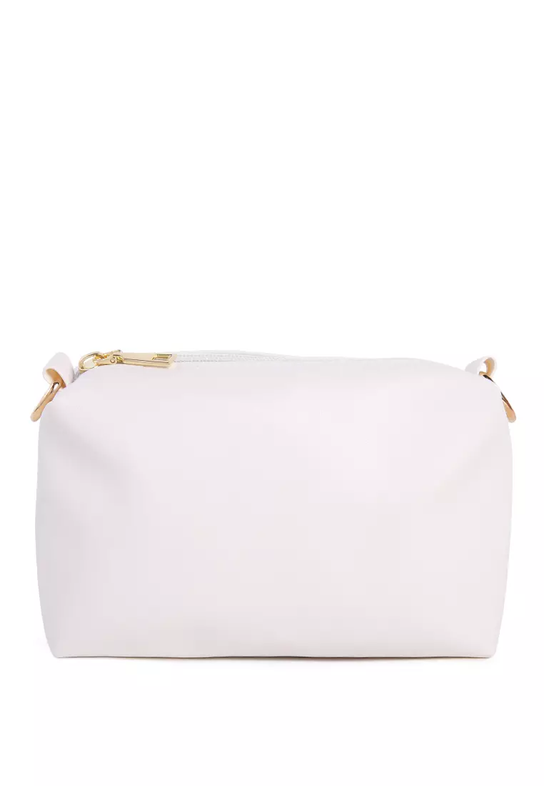 White deals clear purse