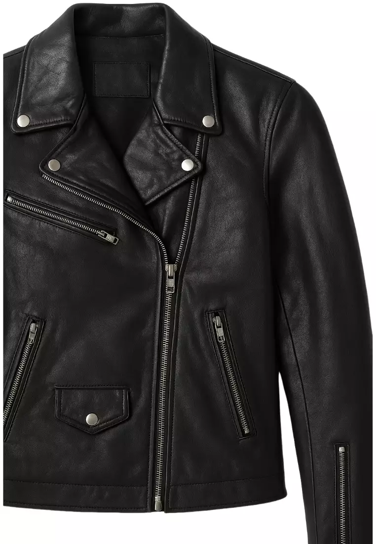 Real Leather Jacket Black- Lamb skin Jacket- Jacket for Men- Oxhide BIKER
