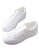 Twenty Eight Shoes white Striation Platform Outsole Sneaker VT02 060D9SH61F8241GS_2