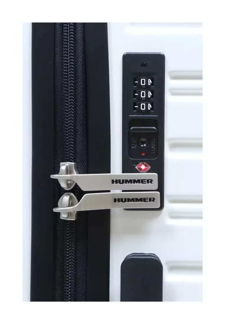 HUMMER 30 inch 100% Polycarbonate ZIPPER Trunk Case-13950430