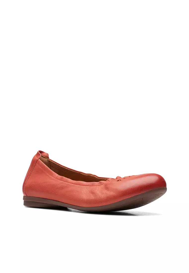 Discount on Clarks  shoes - SKU: Rena Hop Ballerina Grenadine