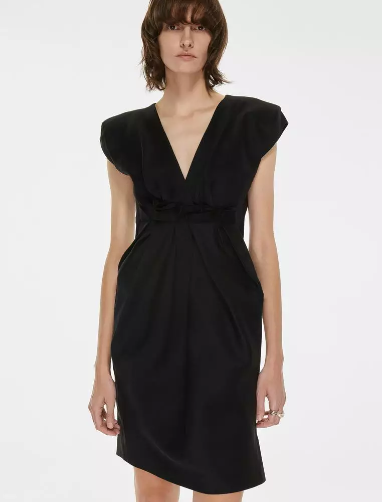 JNBY Women's Sleeveless V-Neck Dress