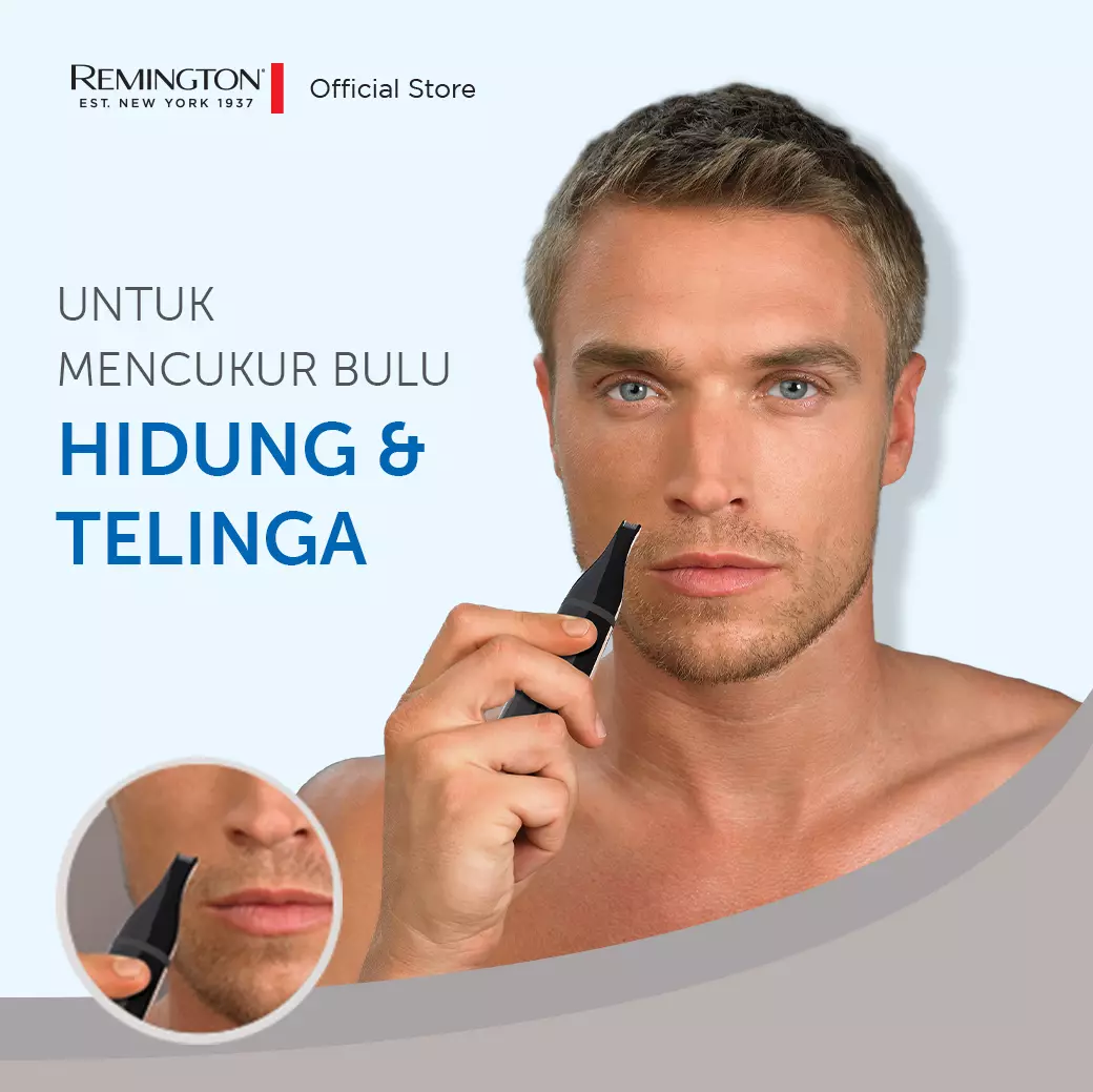 Paket Remington Catokan SIA100 - Pencukur Bulu Hidung NE3150