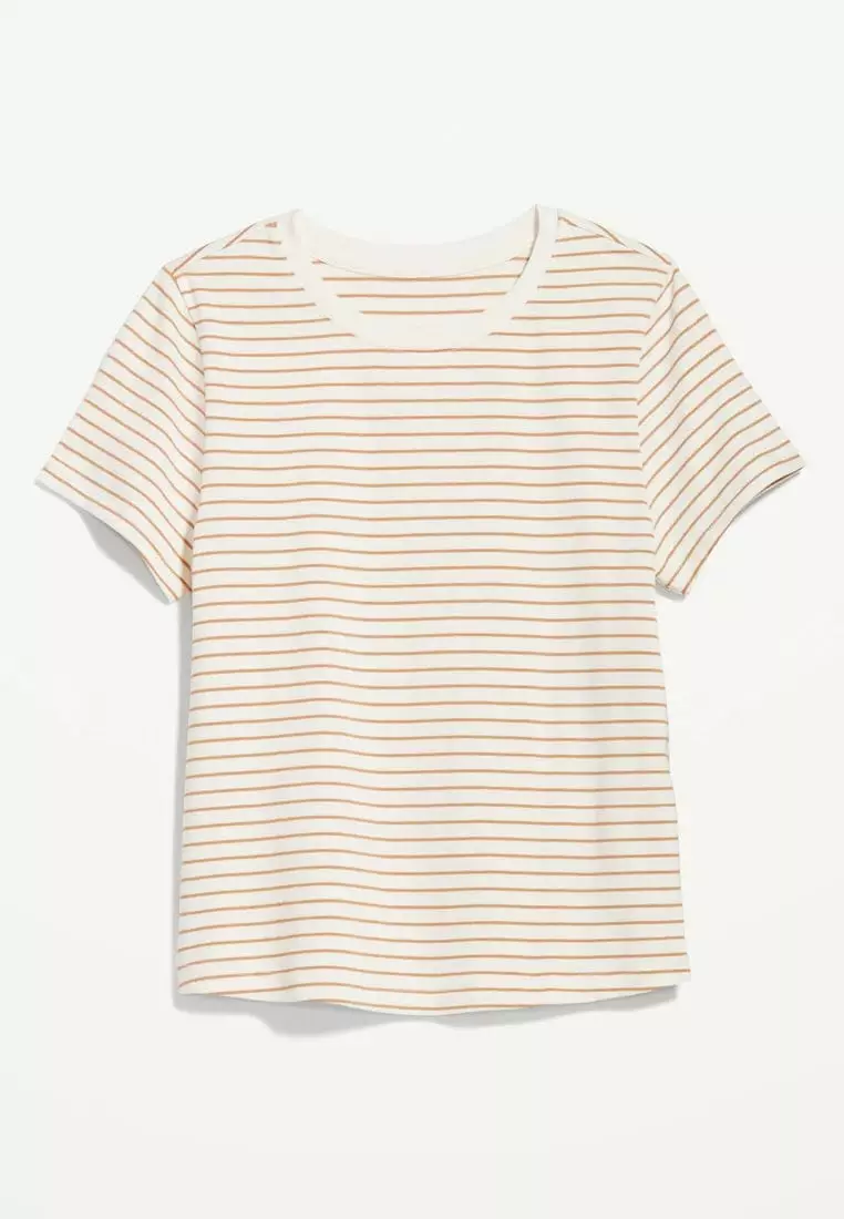 Cropped Slim-Fit T-Shirt For Women