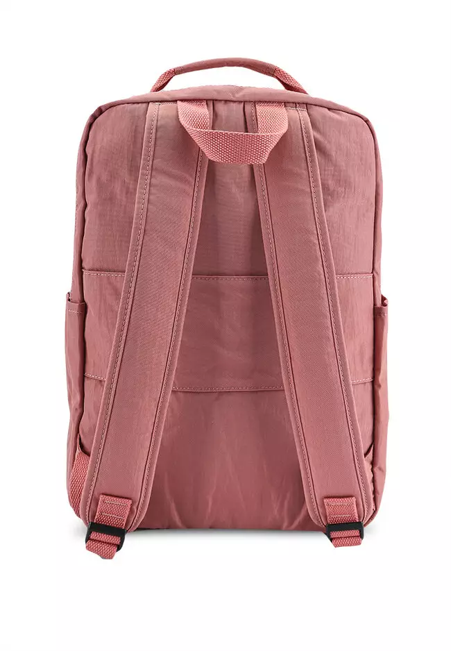 Crinkled Nylon Backpack