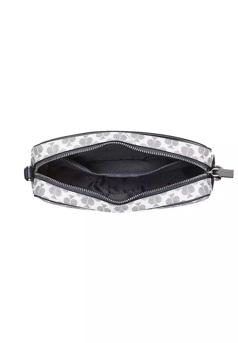 Spade Flower PVC Mini Camera Bag Navy Multi KG489