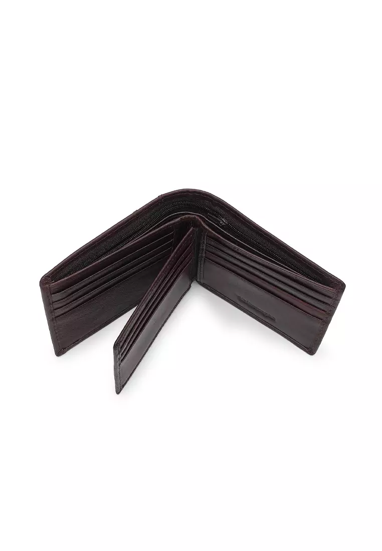Gift Set - Genuine Leather RFID Wallet + 40mm Automatic Belt (禮盒 - 皮具錢包 + 腰帶) - 黑色 / 棕色