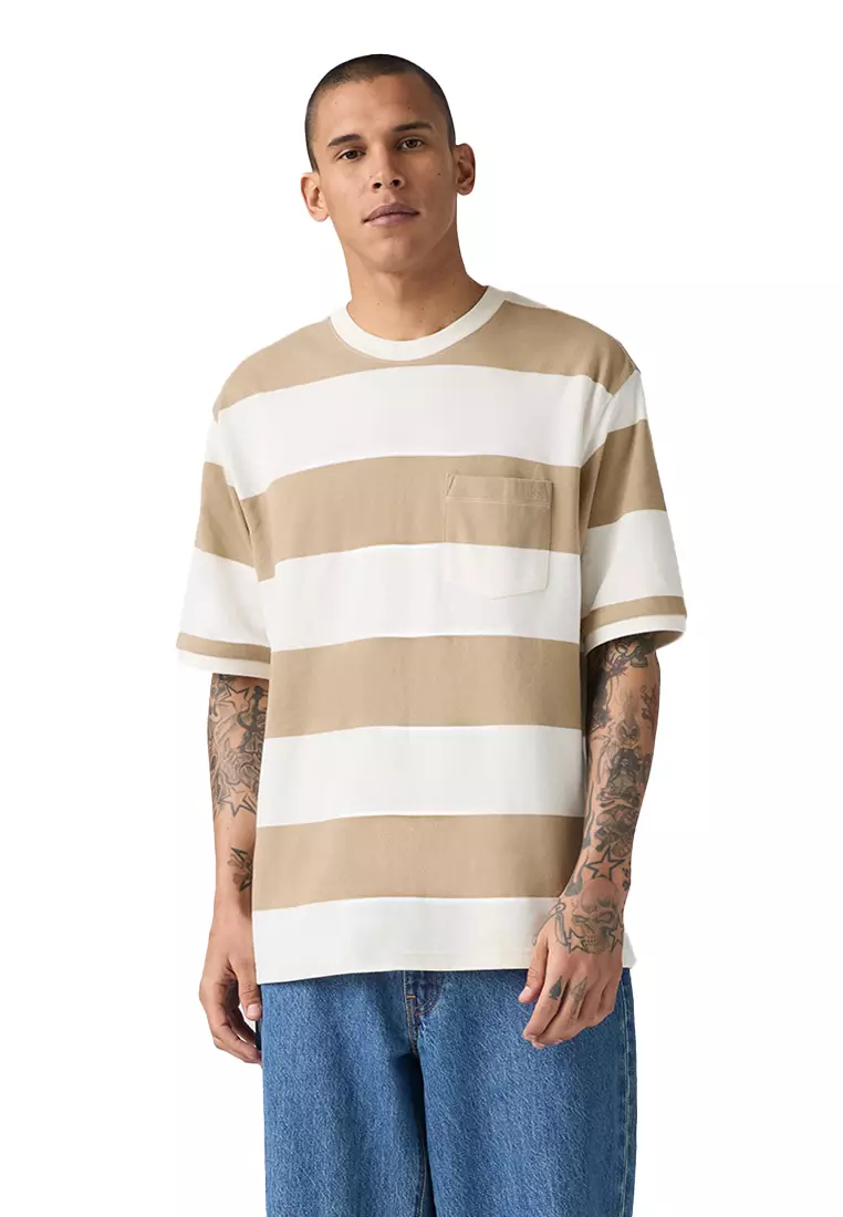 Levi's® Men's Half-Sleeve Pique T-Shirt (001MN-0003)