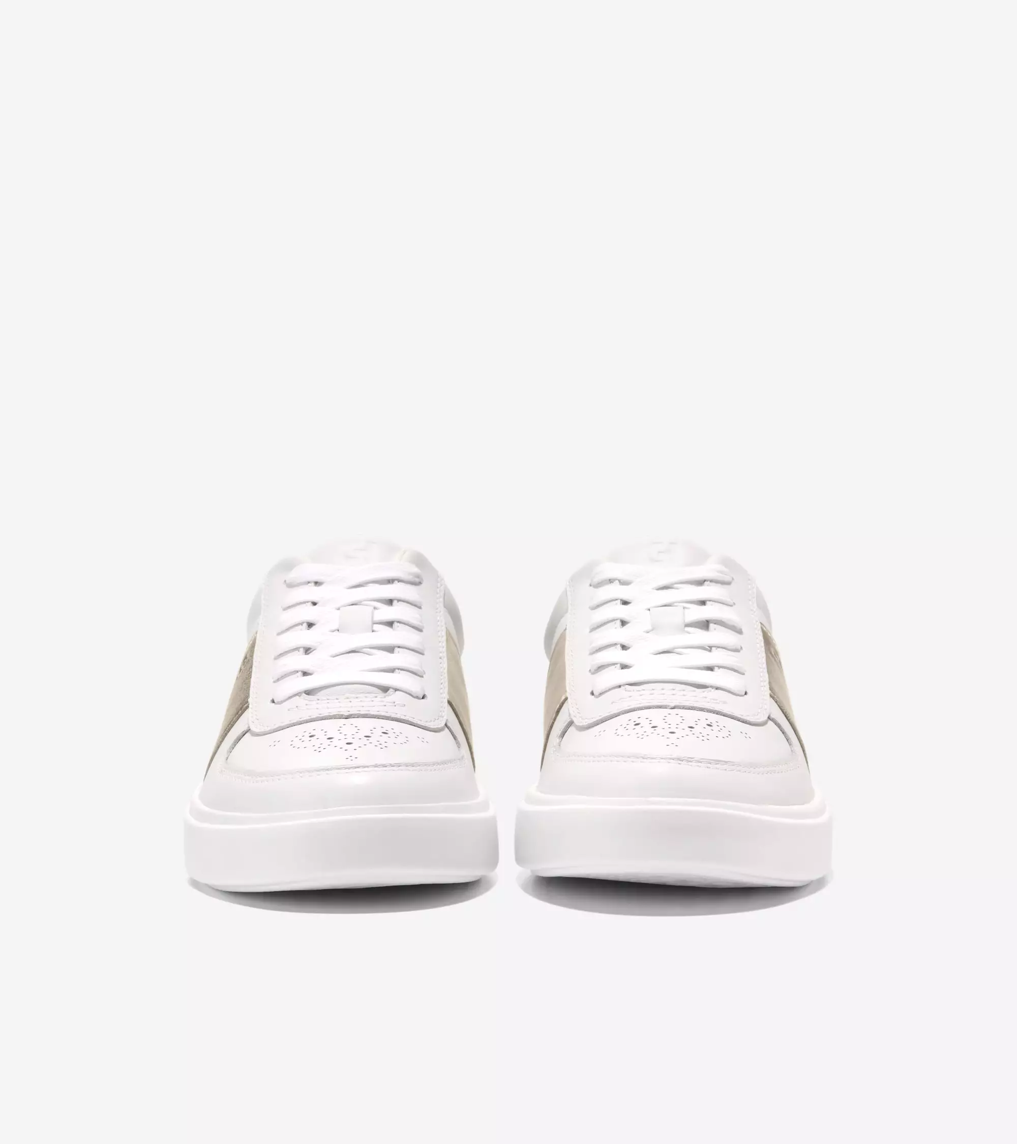 Cole Haan Women Grand Crosscourt Della Sneakers - Sepatu Wanita (Gold)