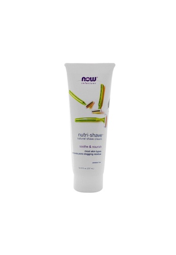 Now Foods Now Foods, Solutions, Nutri-Shave, Natural Shave Cream, 8 fl oz (237 ml) 3FAC8ES9BCFE29GS_1