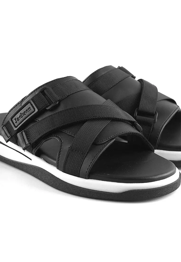 Jackson Velo 1JSS Black - Sandal Slide