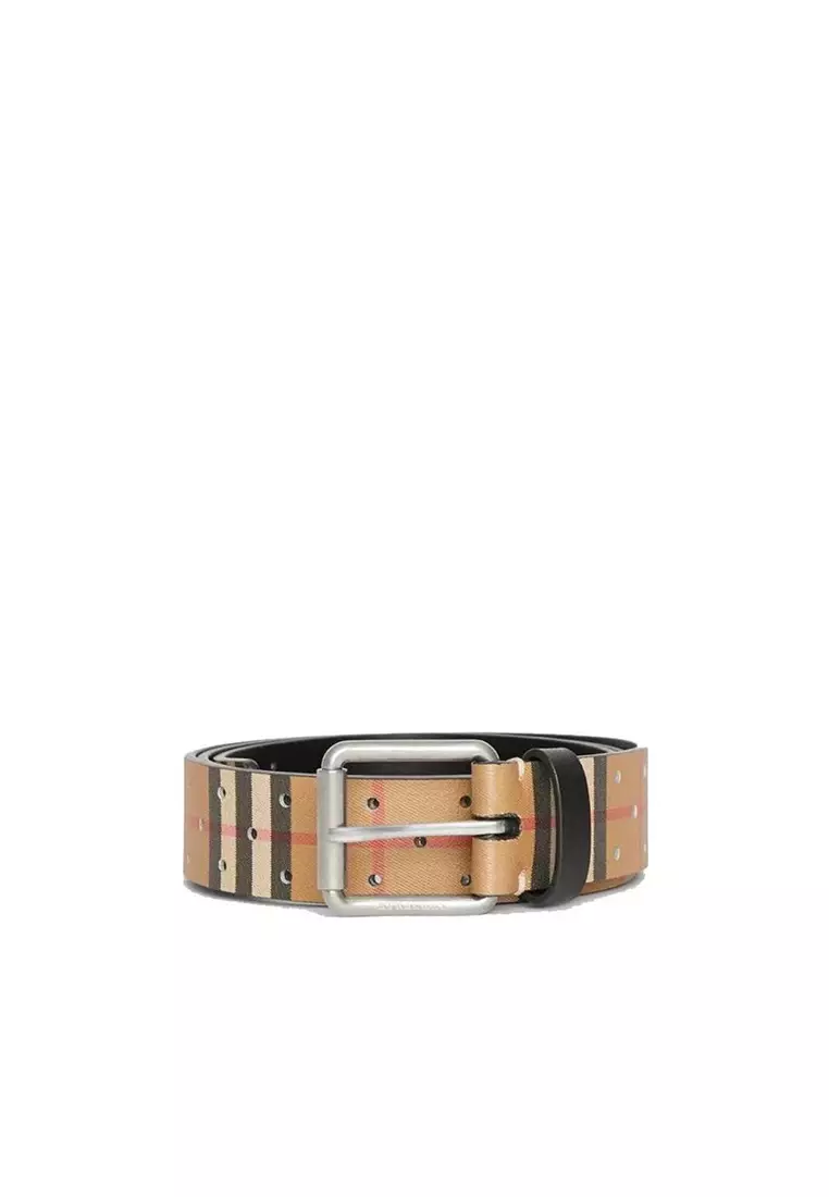 Burberry belt mens online on sale