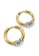 Bullion Gold gold BULLION GOLD Flawless Illusion Hoop Earrings 14mm/Gold 84A50AC235F458GS_2