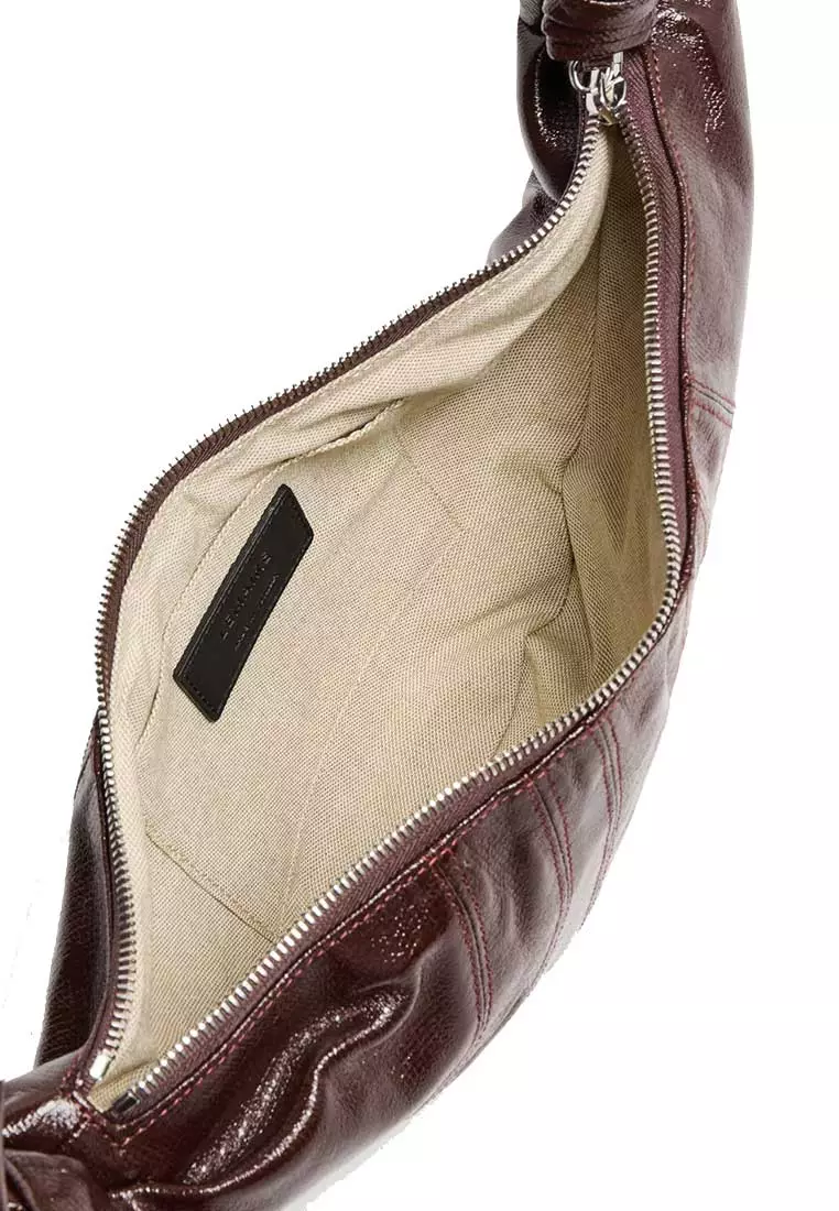 Small Croissant Bag Coated Cotton Chocolate Fondant BG0003LF1329