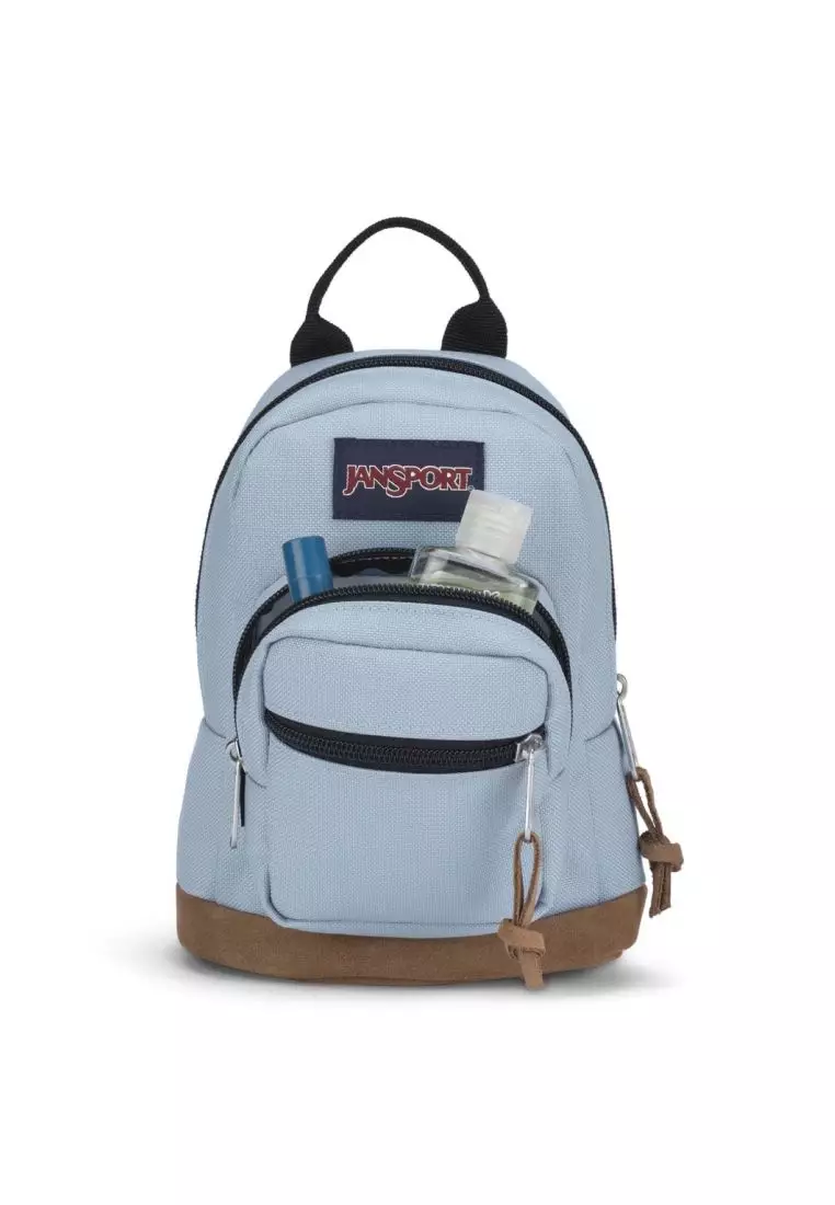 Pewter blue jansport backpack sales