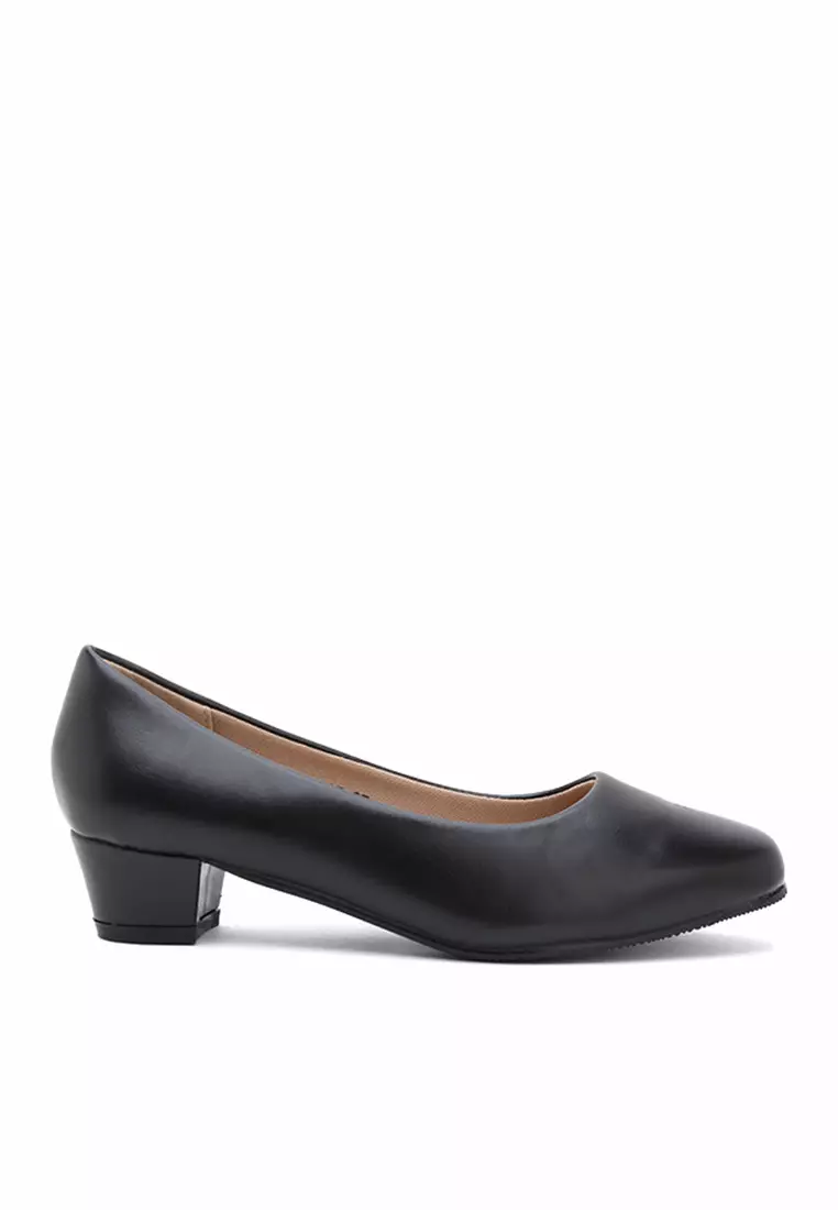 Tulip Heel School Shoes