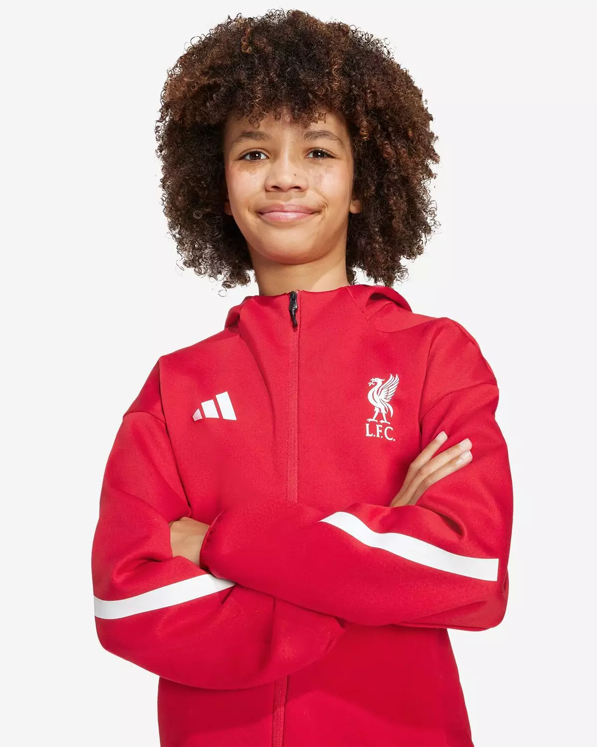 Liverpool FC adidas Z.N.E. Anthem Jacket Kids  - Official LFC Jaket Original Anak