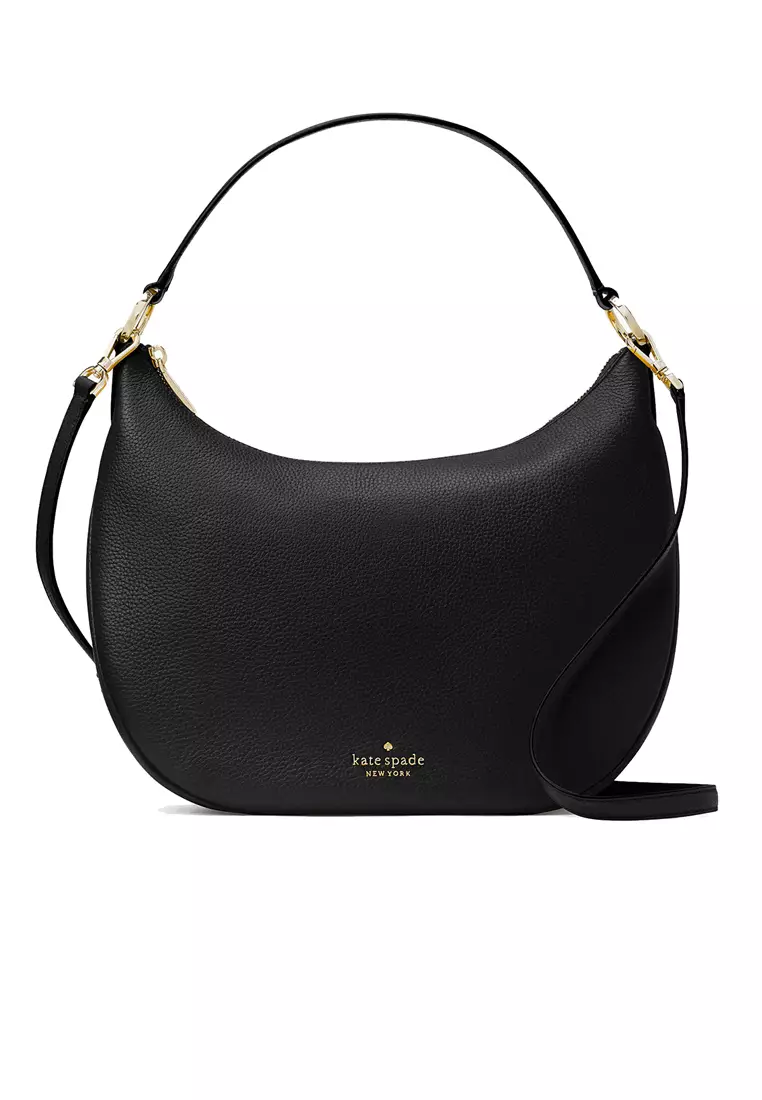 Kate spade black deals hobo bag