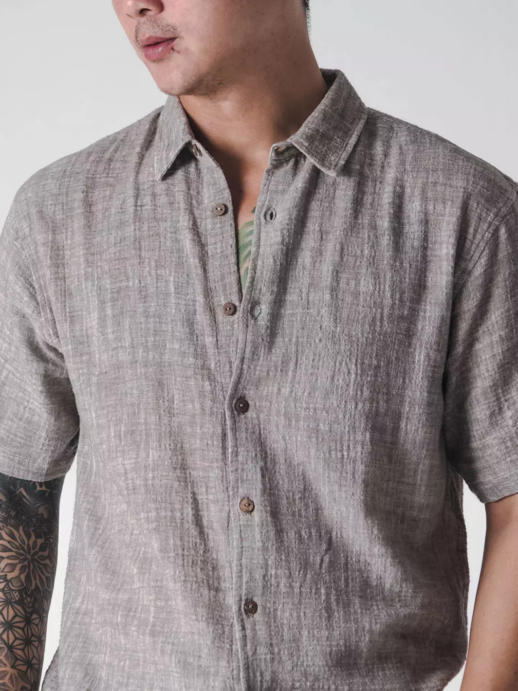 Headshrinker Shirt Charcoal