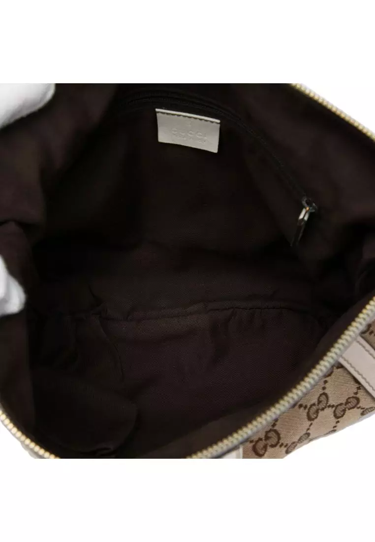 Pre-Loved Gucci Gg Canvas Abbey D Ring Crossbody