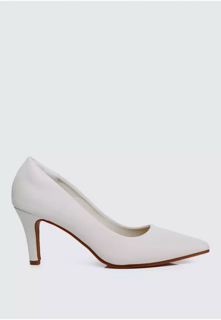 Discount on My Ballerine  shoes - SKU: My Ballerine Ashley Comfy Pumps In Off White