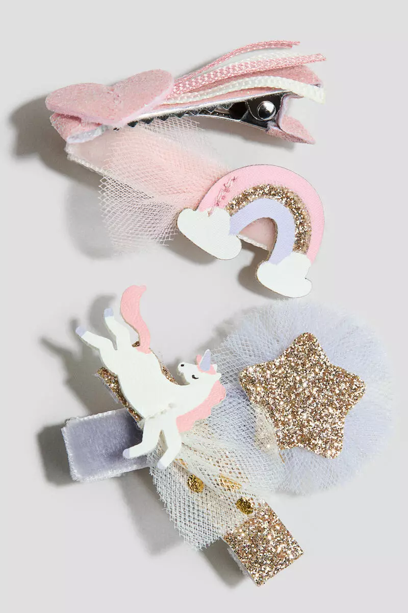 4-pack hair clips