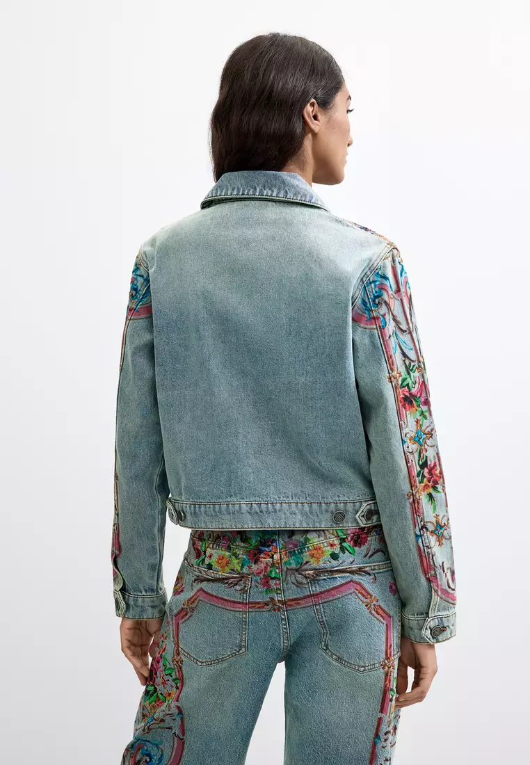 Embroidered Denim Jacket