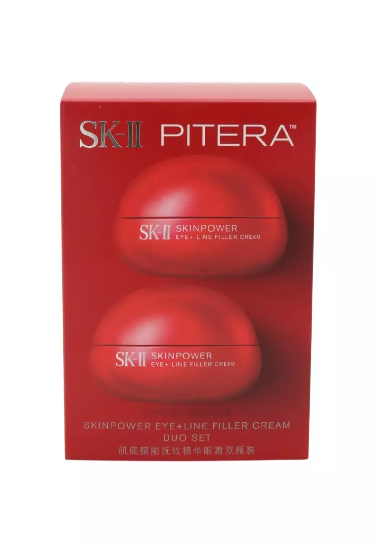 Buy SK II SKINPOWER EYE + LINE FILLER CREAM DUO SET 2026 Online