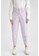 DeFacto purple High Waist Cotton Trousers AD9FCAA1AAE548GS_3