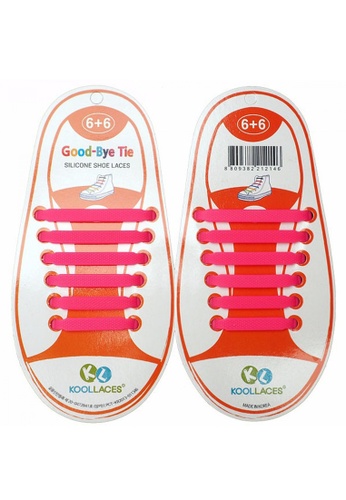 Fashion by Latest Gadget pink No Tie Silicone Shoe Laces Size For Children FA499SH42WYBPH_1